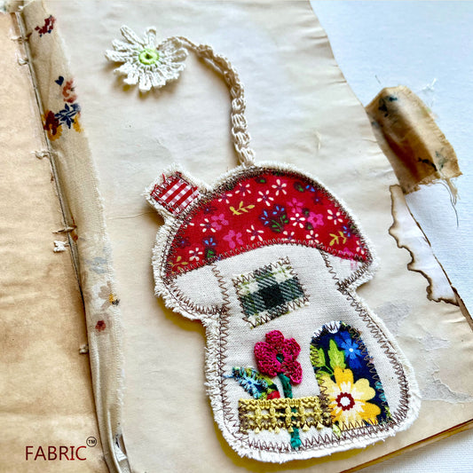 Limited Edition Mushroom House Bookmark